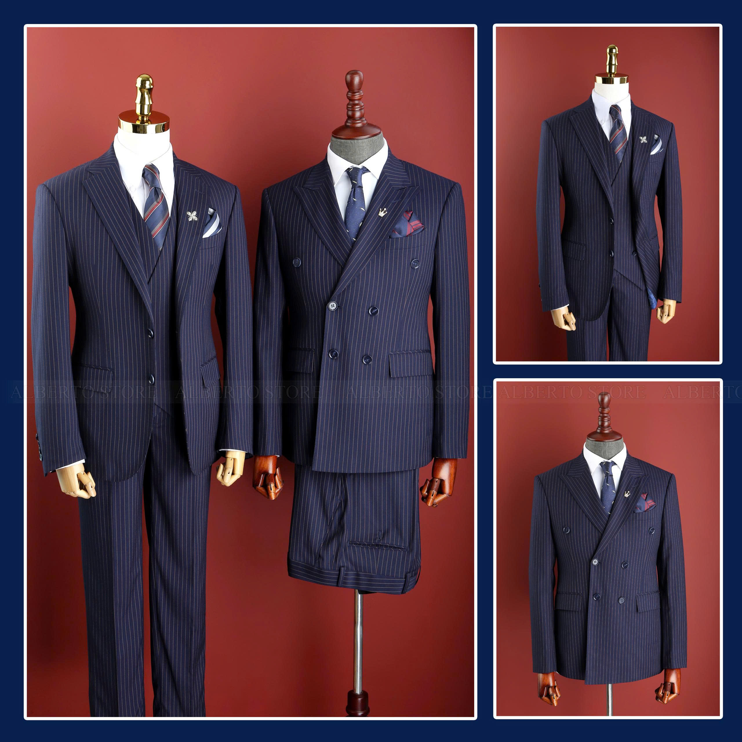 Vest + Suit May Sẵn